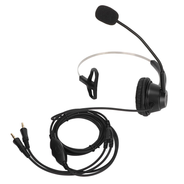 H360‑PC‑VA 3,5 mm PC-affärsheadset monohörlurar med volymkontroll för webinar kontor klassrum hem