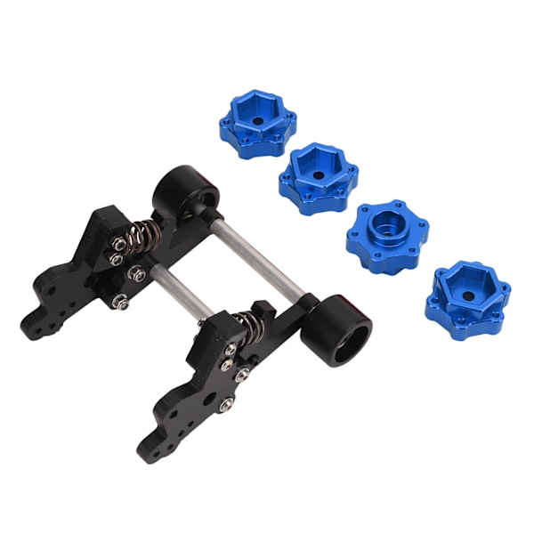 Wheelie Bar Aluminium Alloy RC Bil Opgraderingstilbehør til LOSI LMT 1/8 Legetøjsbil Blå