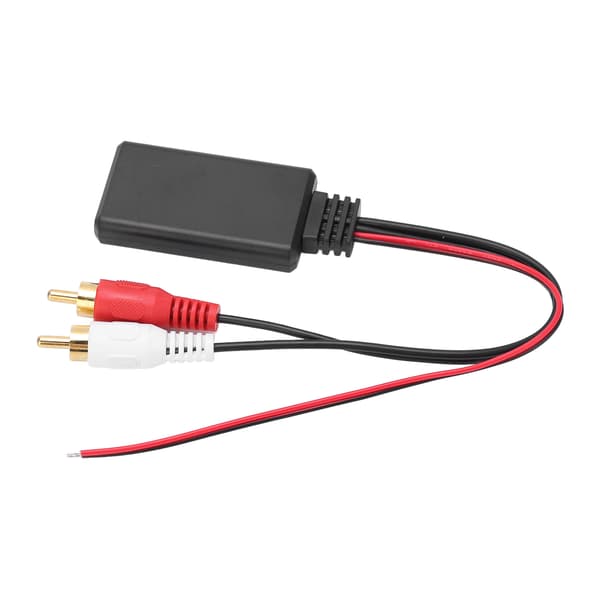Bilstereo Bluetooth-adapter 2RCA Trådlös AUX-ljudkabel Ersättning för Kenwood