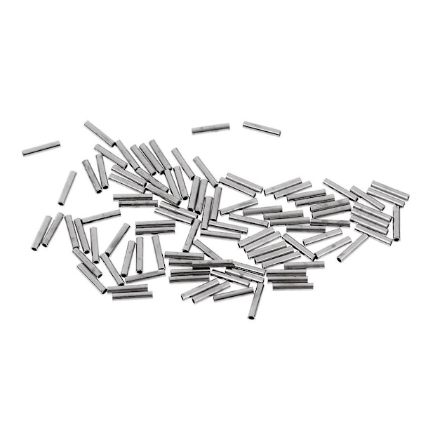 5 x 100 Styk Krympe Loop Sleeve Forskellige Størrelser fra 1.0mm - 2.0mm 1.4 x 8mm