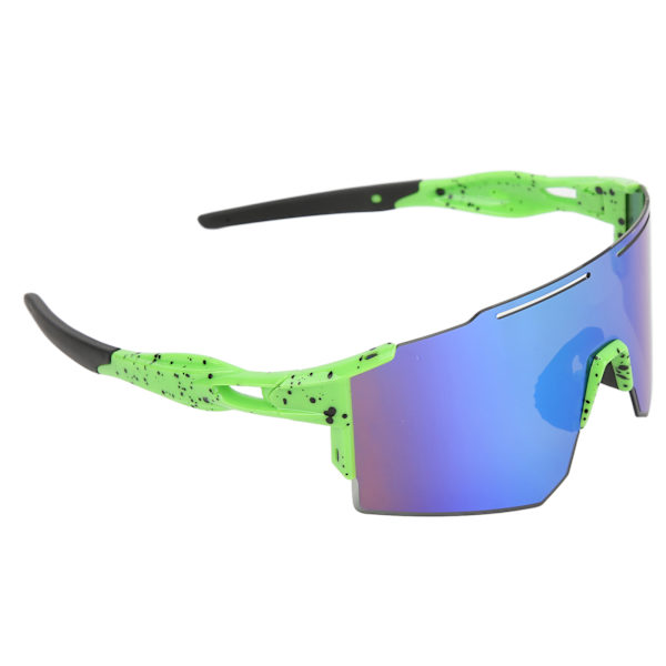GUB Sport Polariserande Solglasögon HD-Linser Gummi Cykelglasögon för Utomhussporter Fiske KlättringFluorescerande Gröna Ramfötter