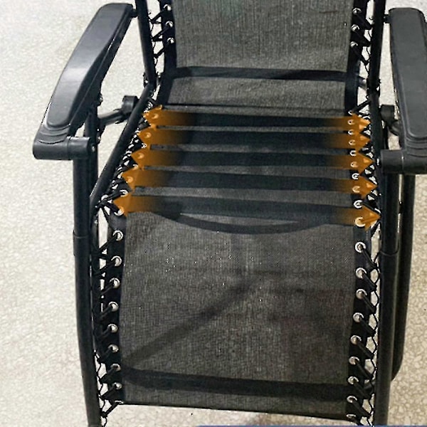 6 Stykker Gravity Recliner Forsterkningsstropper Stol Erstatning Forsterkede Stropper Uteplass Recliner Lenestol Reparasjon Stolbelter Stol Zekai