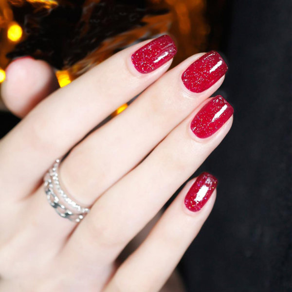 Semipermanenta Nagellackspennor - Set med 5, 3-i-1 Nagelgelpennor