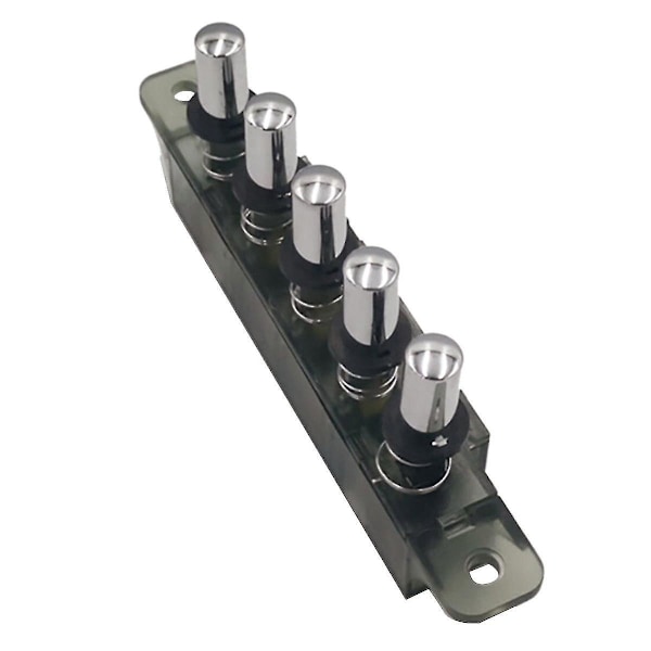 Kjøkkenvifte Tastaturbryter MQ165 AC 250V 4A 5 Knappers Bryterpanel for Kjøkkenvifte-B10