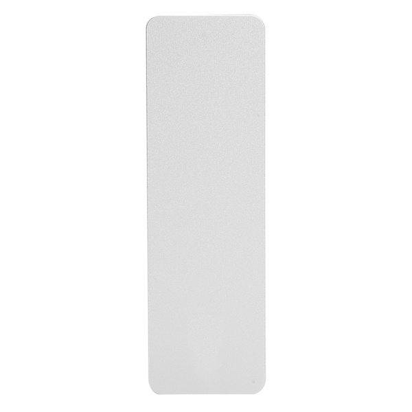 SSD-hölje NVME Typ-C Mobil M.2 Hårddiskhölje Master Solid Helt i Aluminium JMS583I9 NY Silver