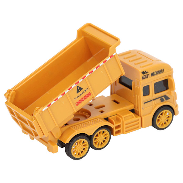 Byggfordonsleksaker för barn, realistisk form, glidande simulering, plast, ingenjörskonst, tröghetsleksaksbil, födelsedagspresent, dumper