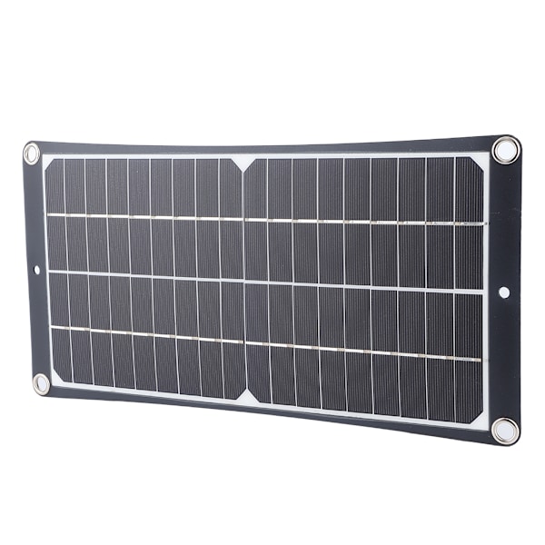 20W solcellepanel ladebrett bærbar solcellelader for reiser klatring camping bruk