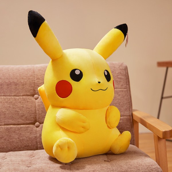 30 cm Elf Pikachu Plysjleketøy Barnegavepute, Valentinsdagsgave - Klassisk smil