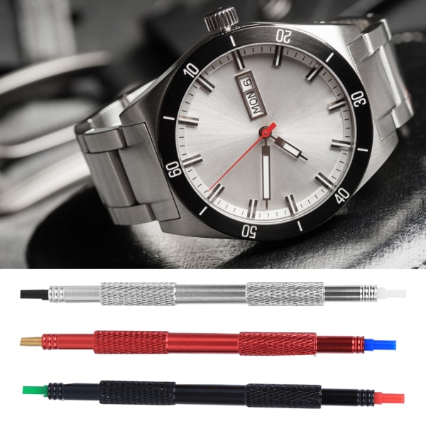 3st Double Head Watch Hand Pressers Watch för urmakare