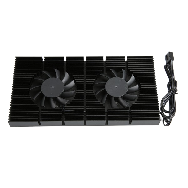 GPU Bakplatta Kylare Aluminiumlegering Snabb Kylfläns 4 Pin Bakplan Minneskylare för RTX3090 3080 3070