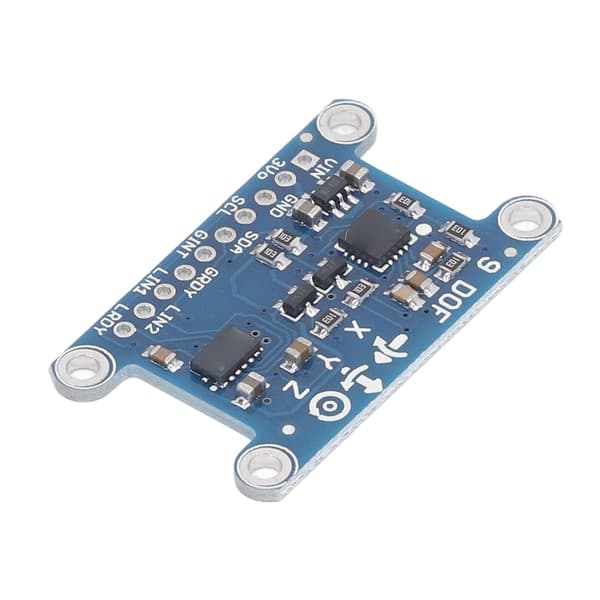 Gyroskopmodul 9 axlar Digital gyroskopsensor Kompass Magnetfält Vinkelhastighetsmodul 3-5V
