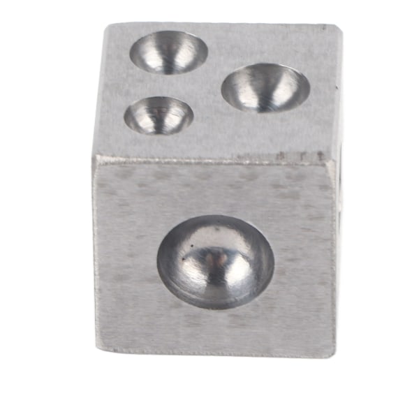 Fyrkantigt dappingblock Professionell juvelerare Metallformningsverktyg för smyckestillverkning25 X 25 mm / 1 X 1in