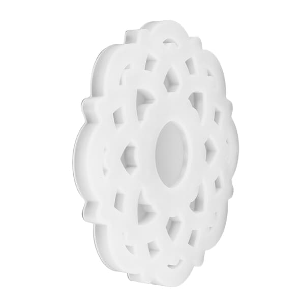 DIY Krystall Epoxyharpiksform Innovativ Formet Speil Silikon Lysestakeform for Bakeri Lotusform 60-734