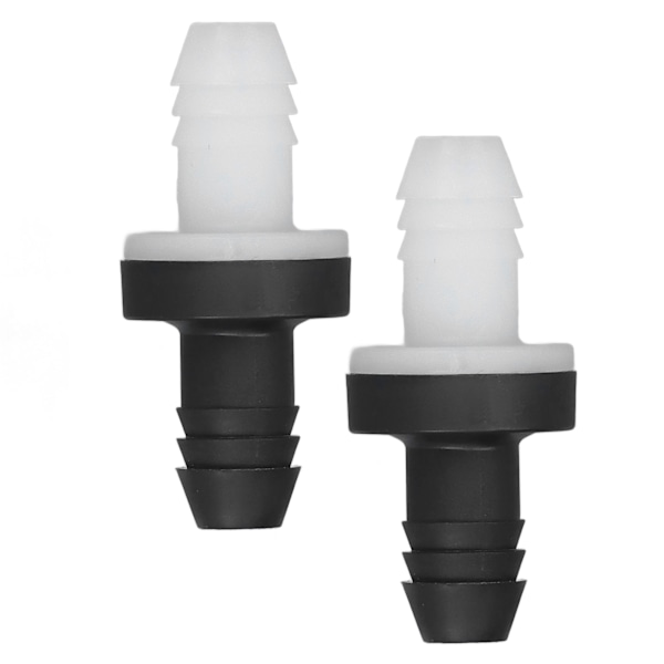 2 st backventil 3/8 tum 10 mm plast 1-vägs vatten backventil för luftkompressor akvariumpump bränsle gas vätska luft CDAV6