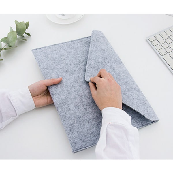 Filtet Tabletholder Bag Stor Kapasitet Lagdelt Oppbevaring Myk Inner Grafisk Tegnebrett Bæreveske for Reiser Kontor