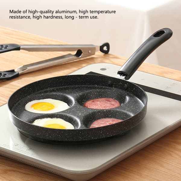 Firehulls stekepanne non-stick egg pannekake biffpanne kokepanner frokostmaskin
