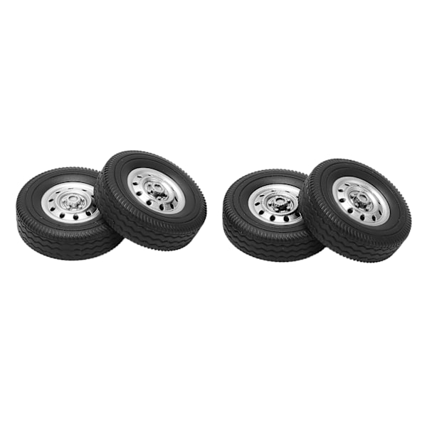 RC-auton kumirenkaat muovinapa RC-vanne ja renkaat WPL D12mini -päivitysosaan
