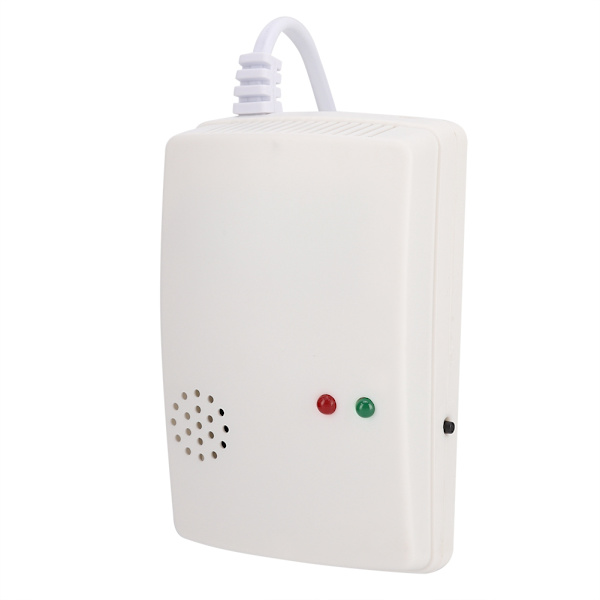 Husholdnings Gas Alarm Detektor Loft Naturgas Lækage Sensor Hjem Sikkerhed EU Stik 220V