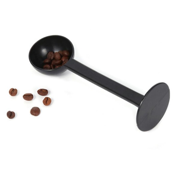 Kaksinkertainen espresso-annoslusikka 10 g:n tilavuudella - musta
