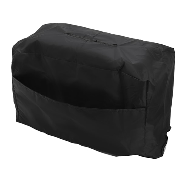 Welding Machine Canopy Waterproof 190T Silver Plated Polyester Taffeta UV Proof Welder Dust Cover for Garden Balcony 47x28x37cm/18.5x11.0x14.6in Black