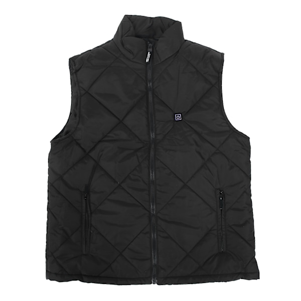 45‑65℃ Heated Vest 5 Gears Tempertature Control Intelligent Switch USB Charging Electric Detachable ClothesXXXL