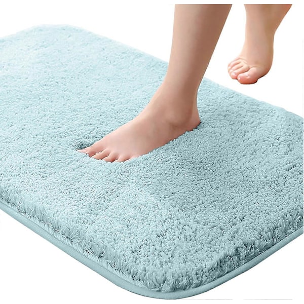 50cm 80cm Halkfri Badrumsmatta för Badrum Tålig Mjuk Badrumsmatta Tvättbar Badrumsmatta