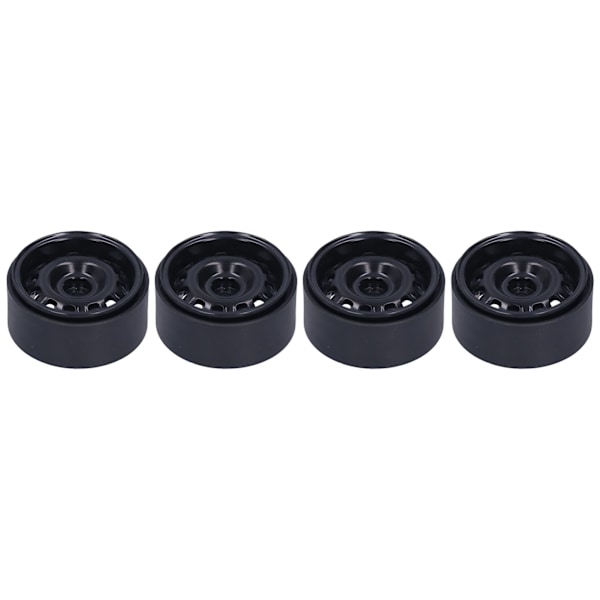 4 st 1/10 RC Beadlock-hjulnav 12 hål Metallhjulnav Ersättning för AXIAL/HSPBlack