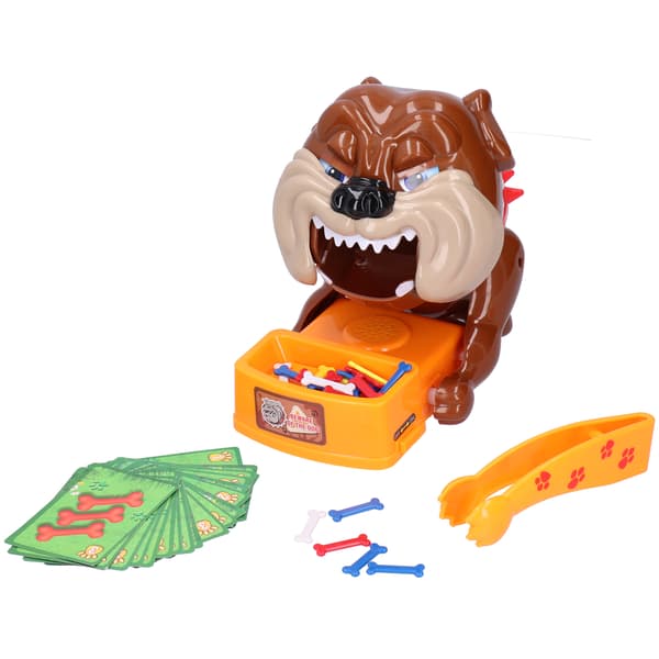 Vicious Dog Chewing Bone Electronic Tricky ParentChild Interactive Toy Funny Game Child Gift (Mischief Toy)
