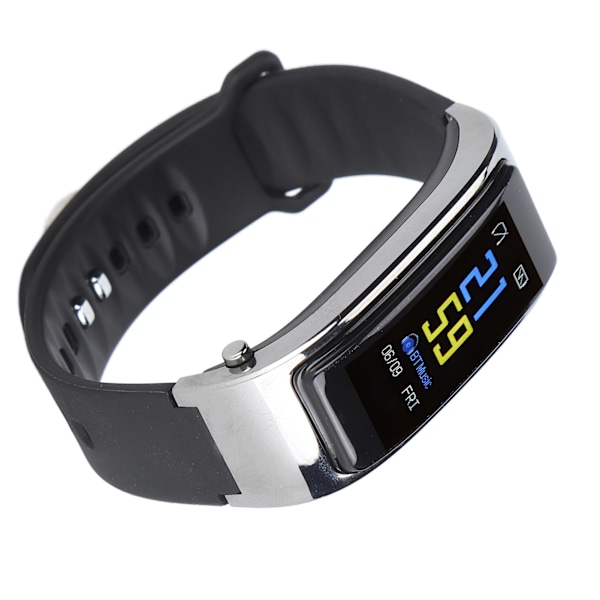Y3PLUS Smart Armband Multifunktionell Fashion Smart Band USB Laddning Intelligent Klocka Silvergrå