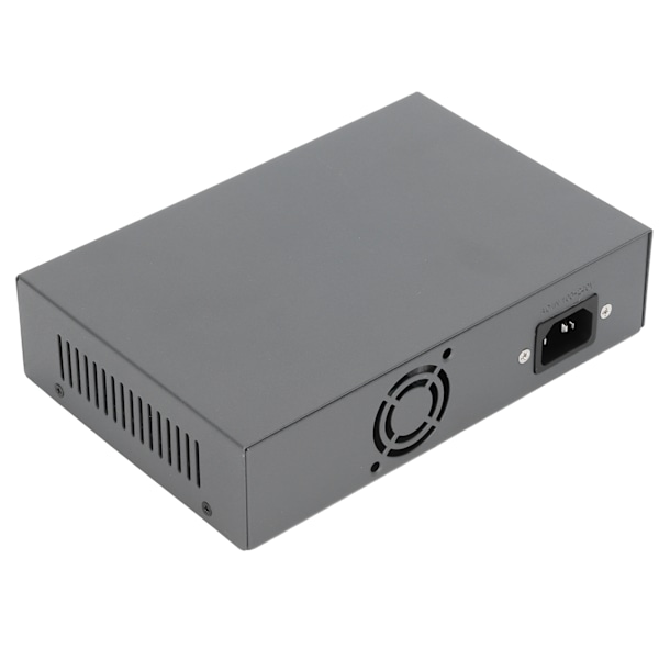 POE-switch 9 portar 100V till 240V Gigabit Ethernet-adapter för IP-kameror CCTV-säkerhetssystem Trådlös APEU-kontakt