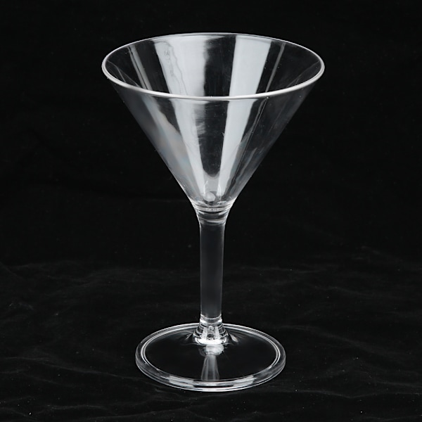 Husholdning Akryl Kald Drikkekopp Vin Cocktail Champagne Glass Cup Goblet Bar Wares8061