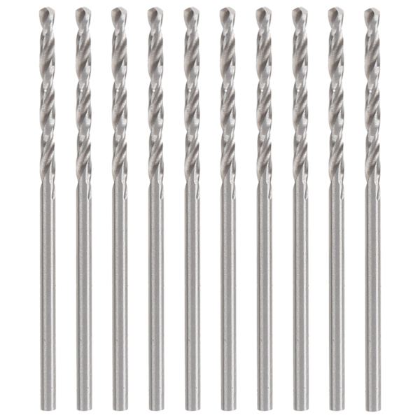 10 st spiralborrset set rakt skaft industritillbehör 1,55 mm