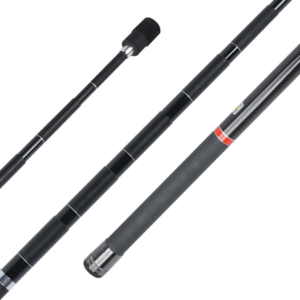 Retractable Lightweight Fishing Landing Net Rod Round Stretch Brail Pole Tools Accessories5.4m/17.7ft