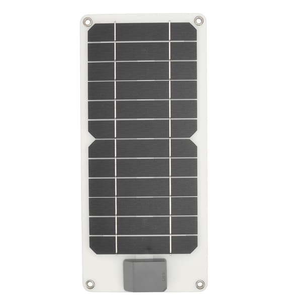 5V 6W USB solcellepanel lader IP67 utendørs vanntett mini monokrystallinsk silisium solcellepanel lader GKM320 145W hvit