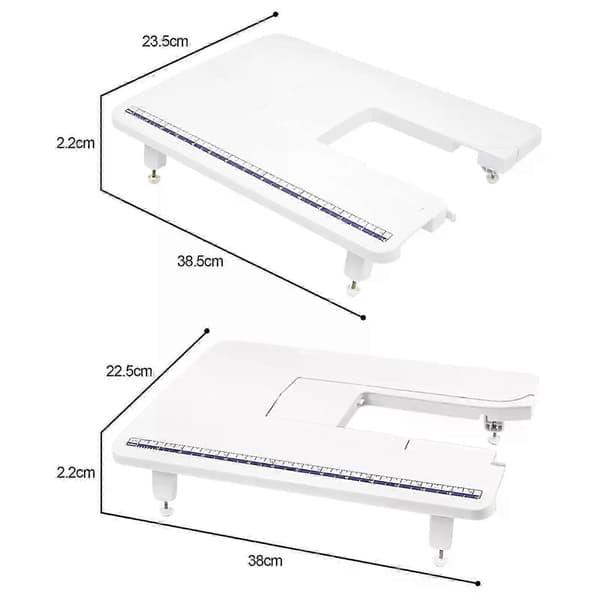 Adjustable Sewing Machine Extension Table, Convenient Plastic for Brother