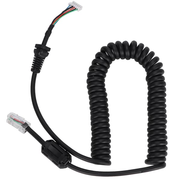 Opdateret version til YAESU 6-pin håndmikrofonkabel med magnetisk ringtilbehør