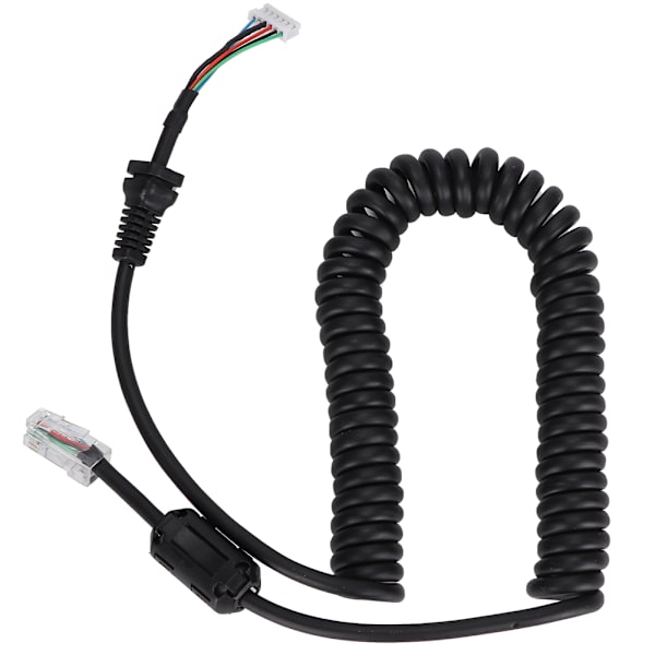 Uppdaterad version för YAESU 6-stifts handmikrofonkabel med magnetringstillbehör