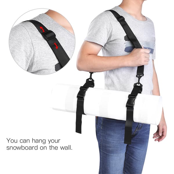 Snowboard Sleeve Bærestrop Bindinger Yogamåtte Skulderslynge Bærer
