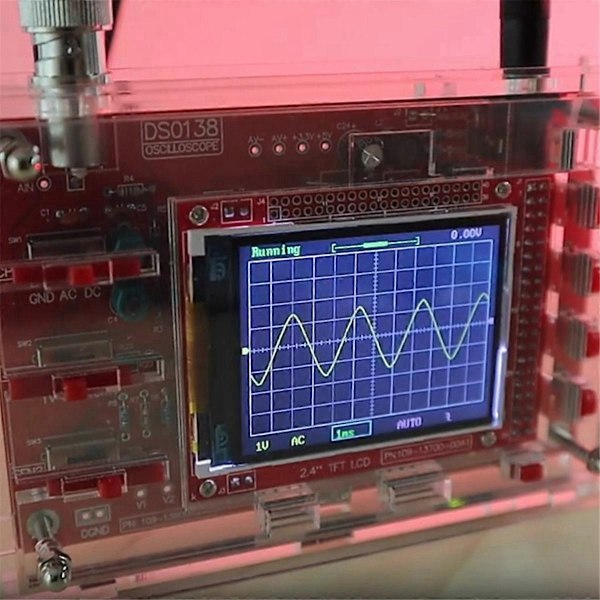 Fuldt Samlet Digitalt Oscilloscop 2.4 Tommer TFT LCD-skærm Som Vist48