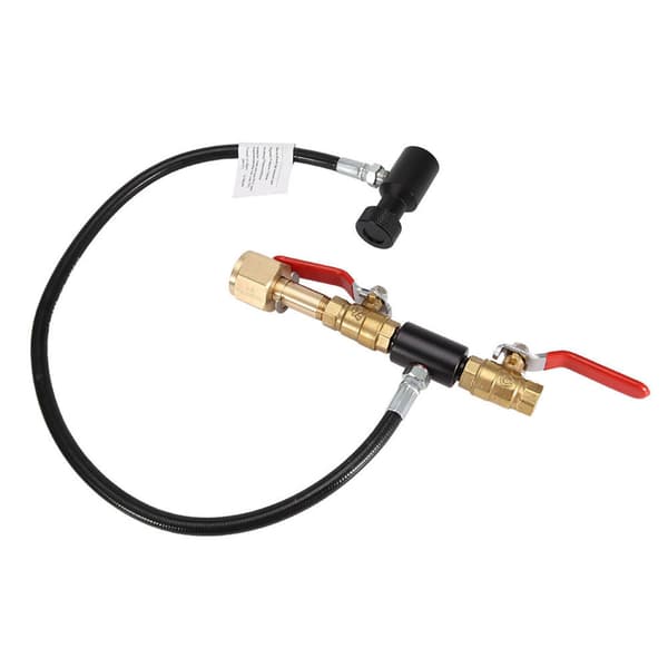 CGA320 24\" slang CO2-tankcylinder påfyllningsstation fyllningsladdningsadapterverktyg