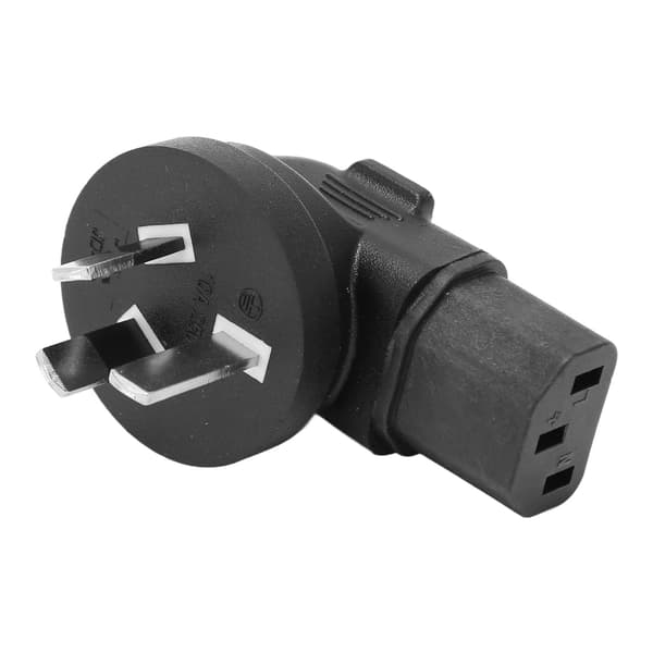 4 STK AU-stik til IEC320 C13 strømadapter 10A 250V 2500W Plug and Play computerstrømadapter AU-stik 100-250V