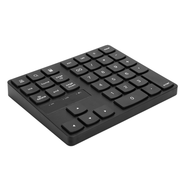 Mini numerisk tastatur 35 taster 2.4G trådløst ultraslankt bærbart tastatur til computerforsyninger