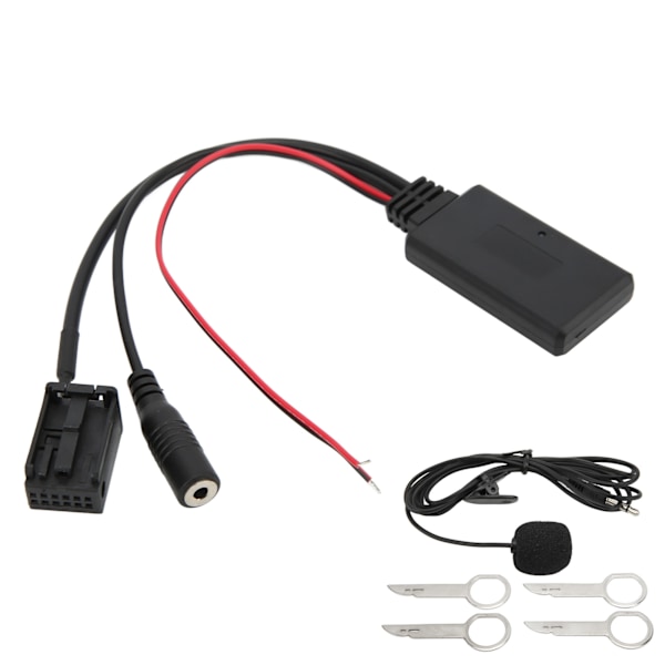Trådløs Bluetooth AUX IN-adapter håndfri med mikrofon erstatning til Focus 2004 On‑Wards 6000CD