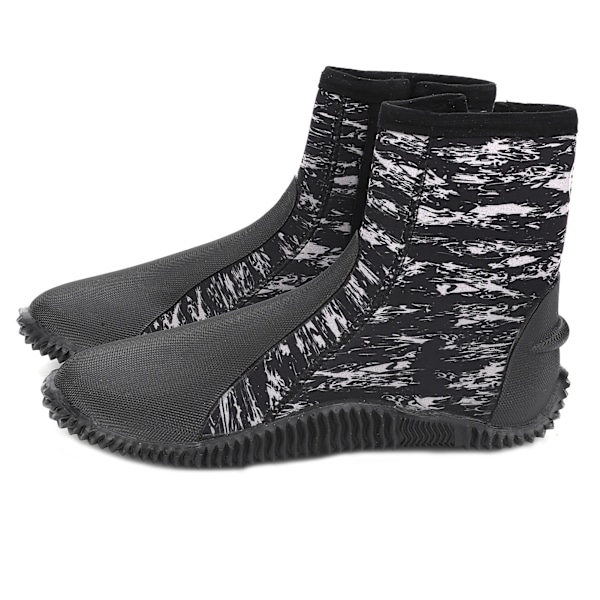5MM Neopren Dykkerstøvle Unisex Hold Varme AntiSlip Svømning Snorkling Støvle Størrelse 42