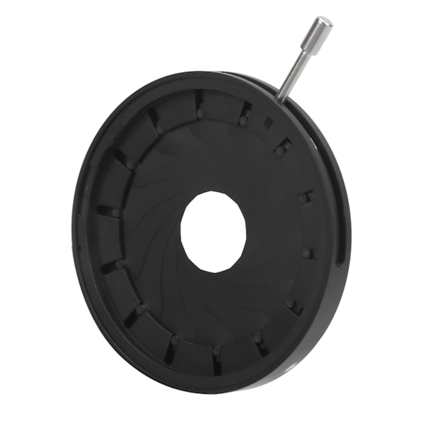 SK34 Justerbar Iris Blændeåbningsmodul Kondensor Optisk Blænde til Optisk Instrument 1.5‑34mm