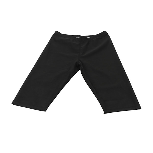 Dam Bastu Shorts Andas Stretchy Dam Slimming Compression Leggings för träning Löpning Vandring S/M