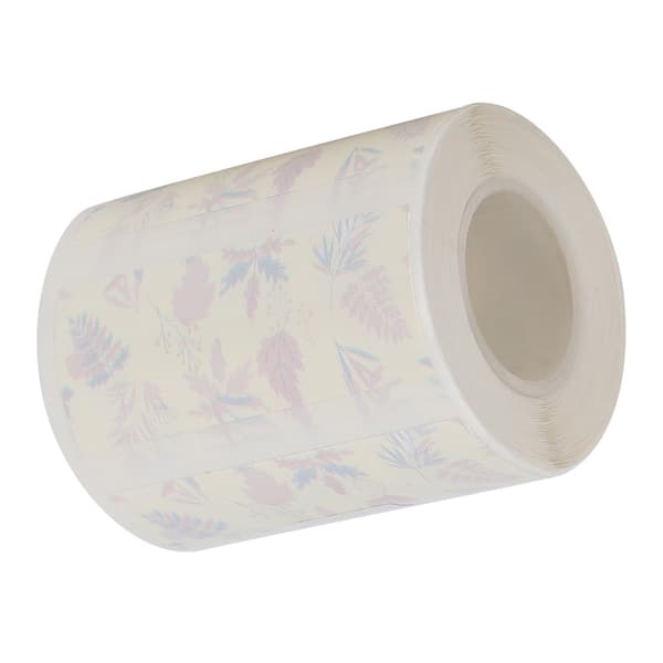 Termiskt etikettpapper med bladmönster, tryckpapper, kontorsmaterial för EQ11 50x20mm