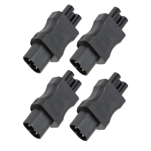 IEC320 C8 till IEC320 C5 Converter 10A 250V 2.5A 250V Power Adapter för Laptop Power UPS Server 4st
