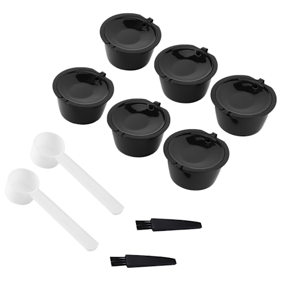 2 set pods Återanvändbara påfyllningsbara filterkoppar Passar till Nestle DOLCE GUSTO kaffemaskiner