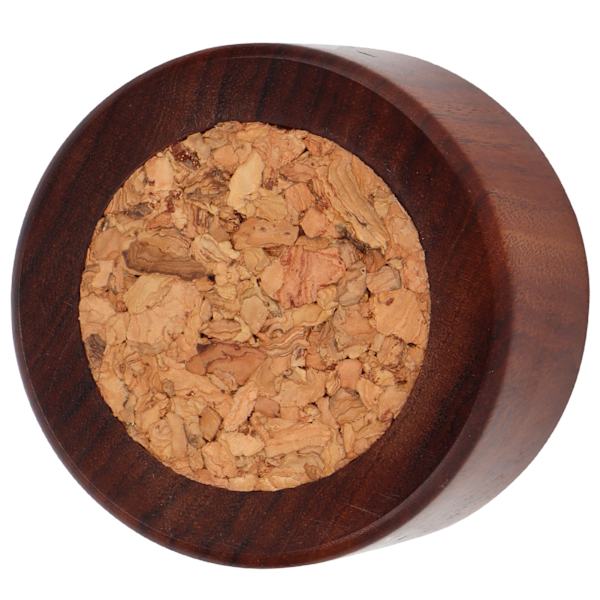 Träsömnad nålkudde DIY Pastoral Färg Nål Förvaring Japansk Stil för Hantverkare Rosewood Nål